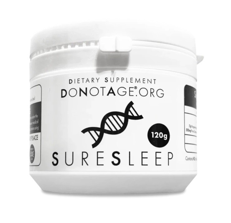 2pack Brand new / sealed DoNotAge SureSleep® powder supplement in the 120g size.
