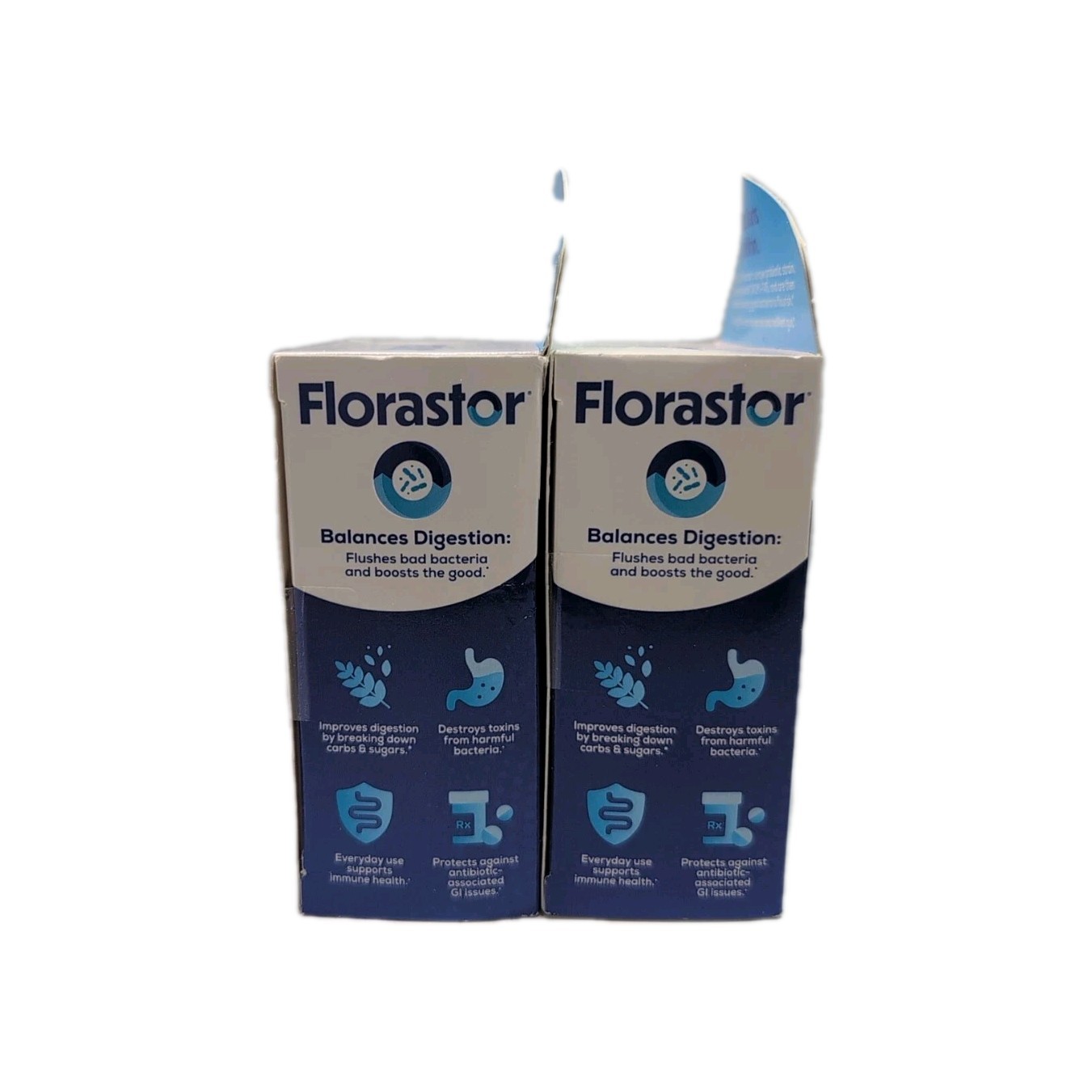 (2) Florastor Daily Probiotic Supplement – 20 Capsules Each Box Exp: 06/2026