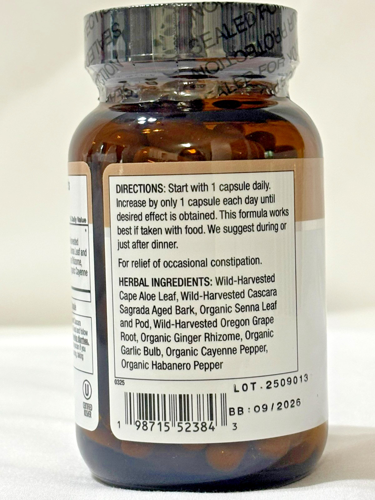 Dr. Schulze’s Intestinal Formula #1 Colon Support 90 Capsule EXP 2027 New Seale