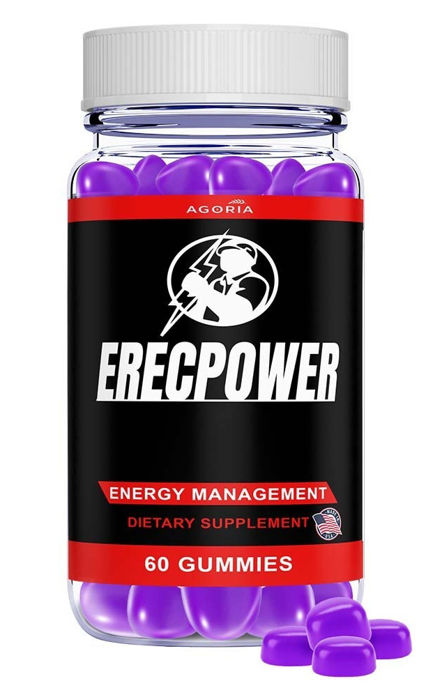 Erecpower Energy Management Multivitamin Health Supplement (60 Gummies) 1-Pack
