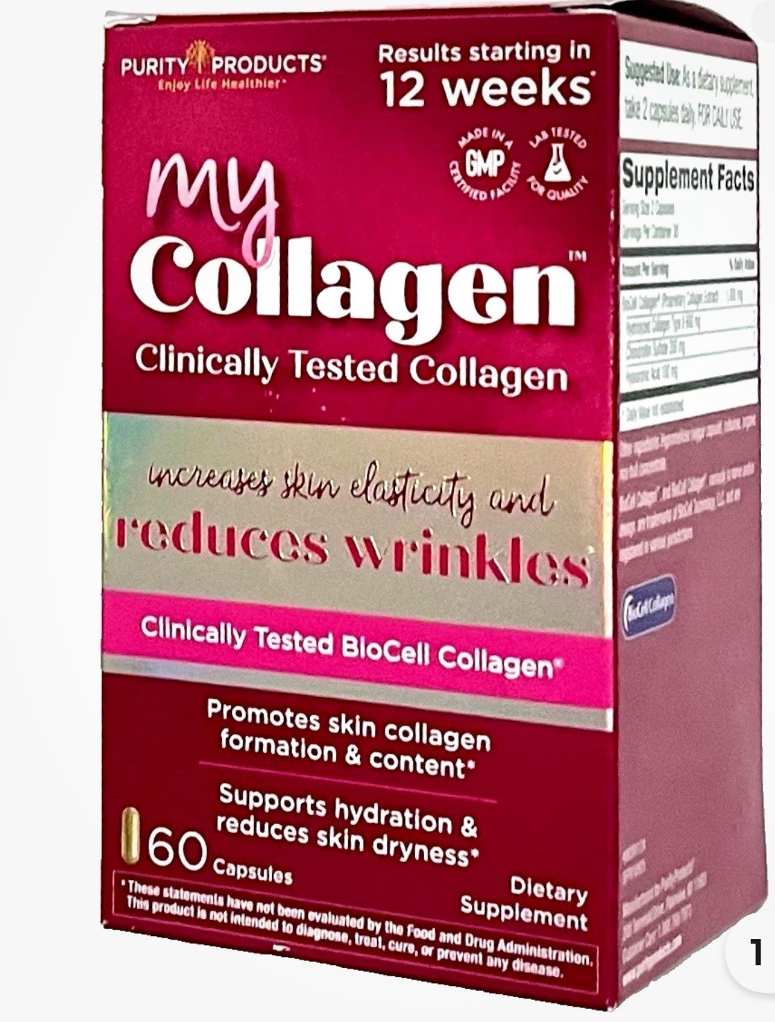 New/sealed~ purity products My Collagen Exp. 1/2028
