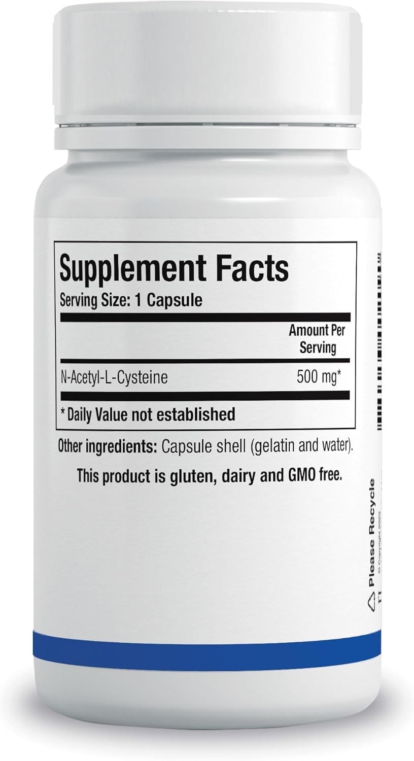 Biotics Research NAC N Acetyl L Cysteine, 500 Milligram, Glutathione Production