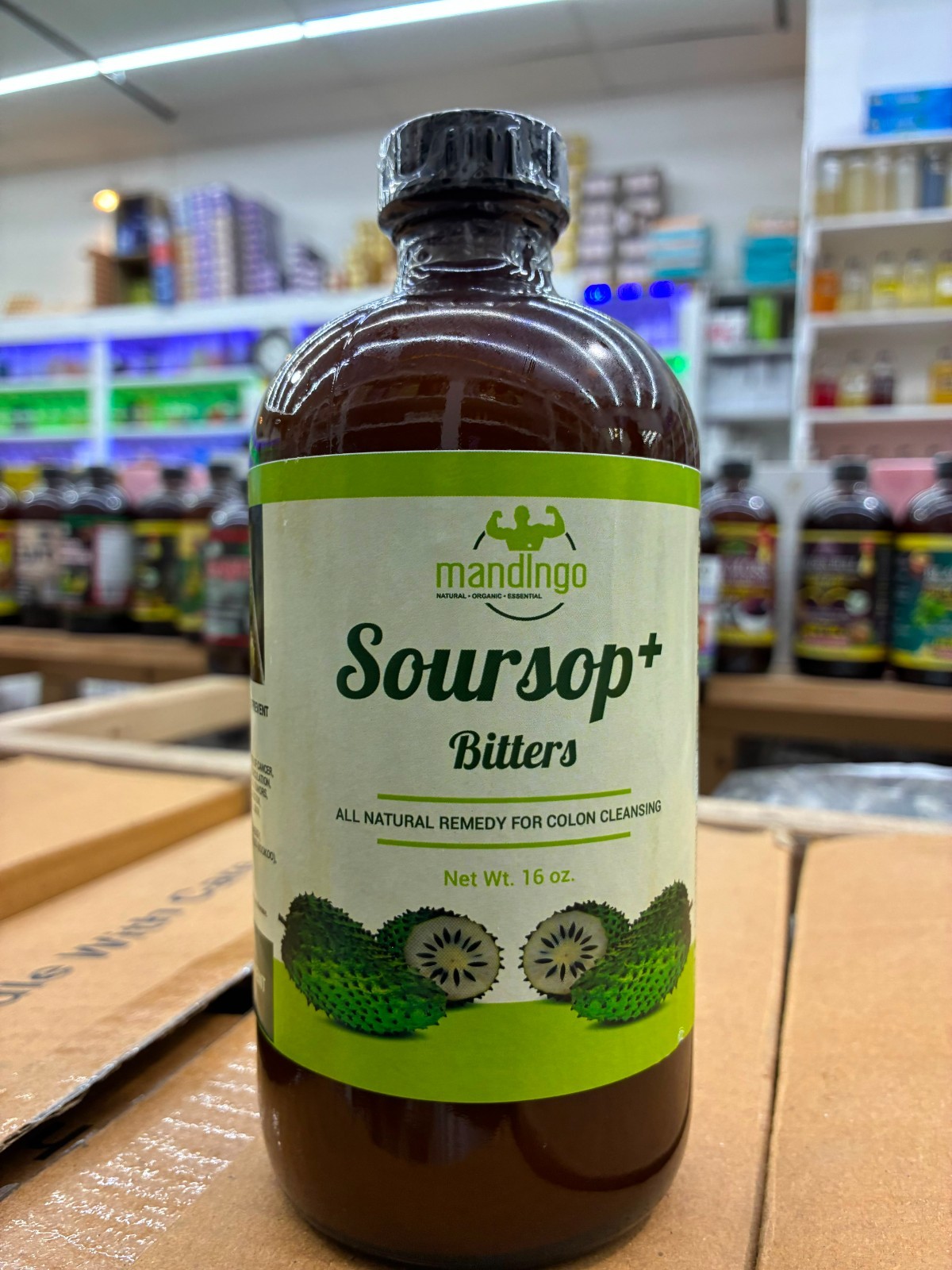 Soursop Bitters 16oz | Traditional Herbal Botanical Blend | Liquid Supplement