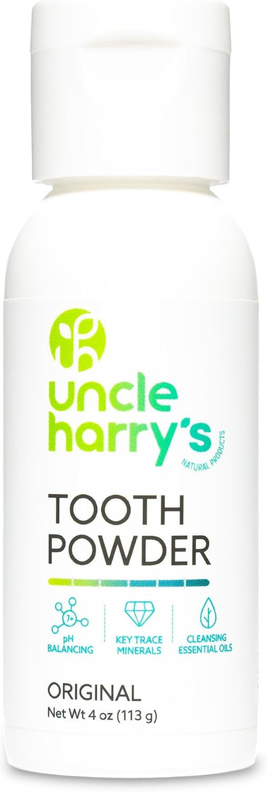 Uncle Harry’S Remineralizing Tooth Powder | All Natural Enamel Support & Whiteni