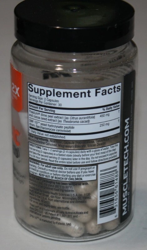 Muscletech Metabolic Peptide 320, 60 capsules, EXP 2027+