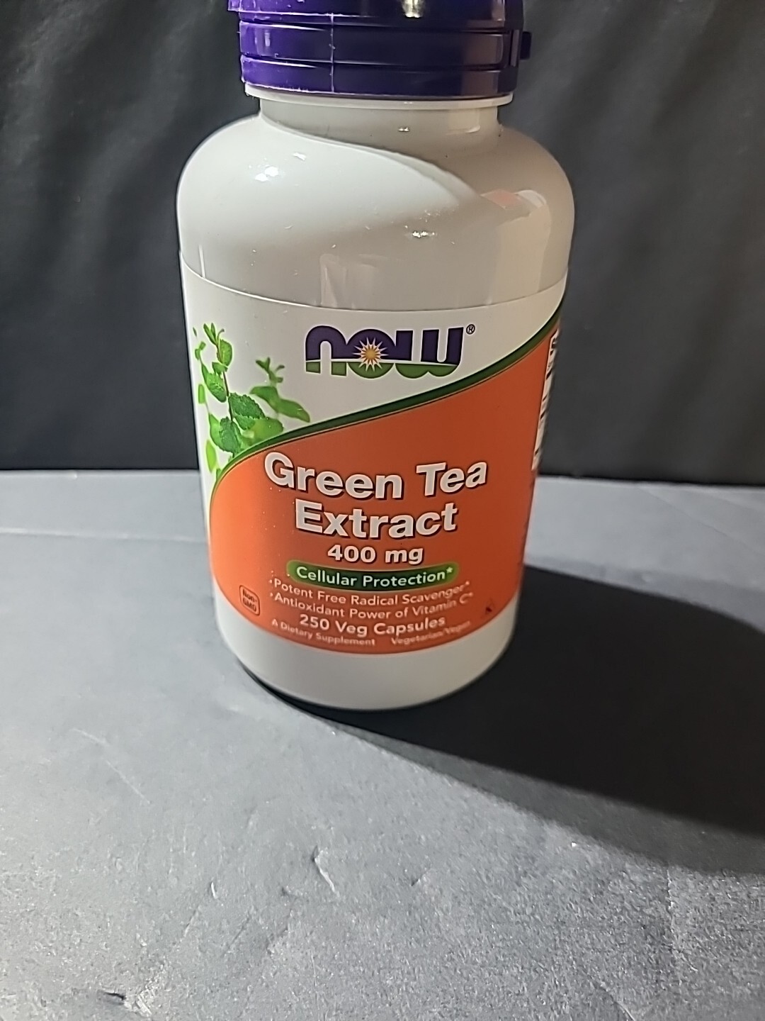 Now Foods Green Tea 400 mg 250 Capsule (B³) 12/2025