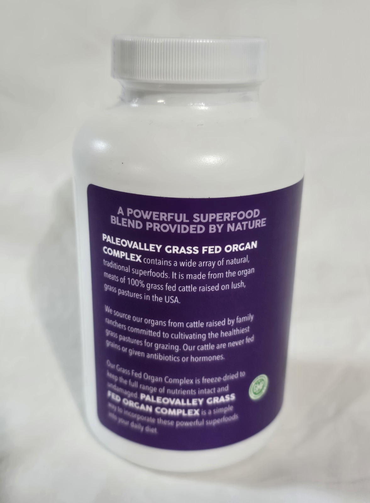 Paleovalley Grass Fed Organ Complex 30 Days Supply 180 Capsules – Exp 10/2027