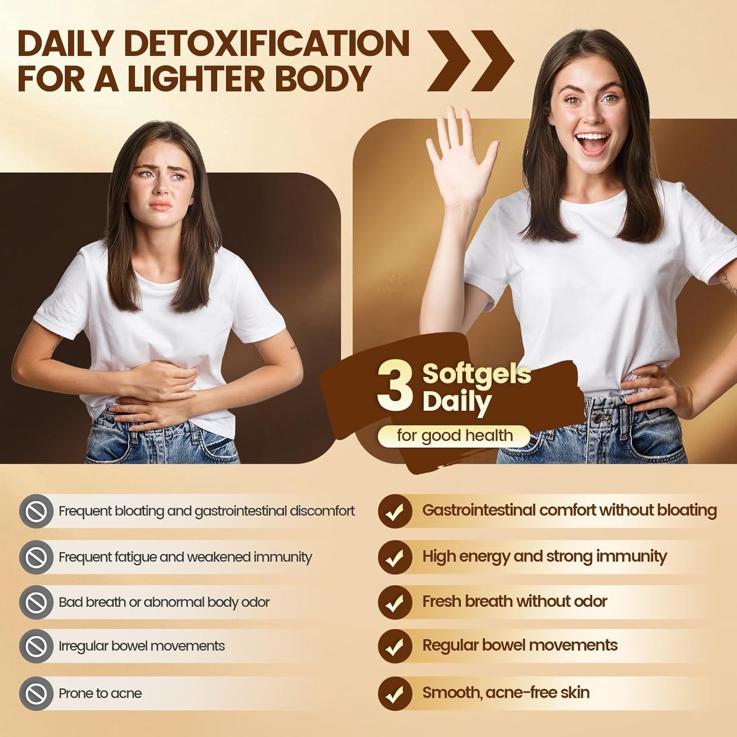 240 Softgels of 18-in-1 Black Walnut & Wormwood Cleanse – 80 Day Digestive Detox