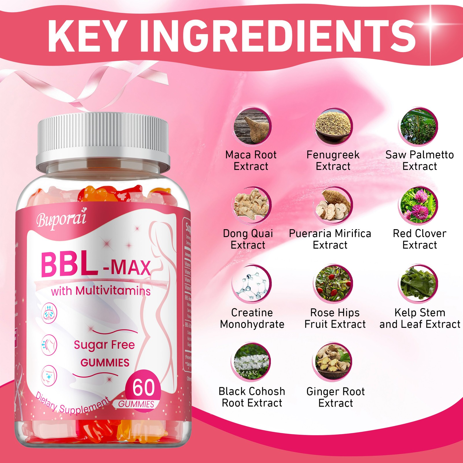 BBL -MAX Gummies – Lift and Firm Your Buttocks, Sculpting Your Hip Curves