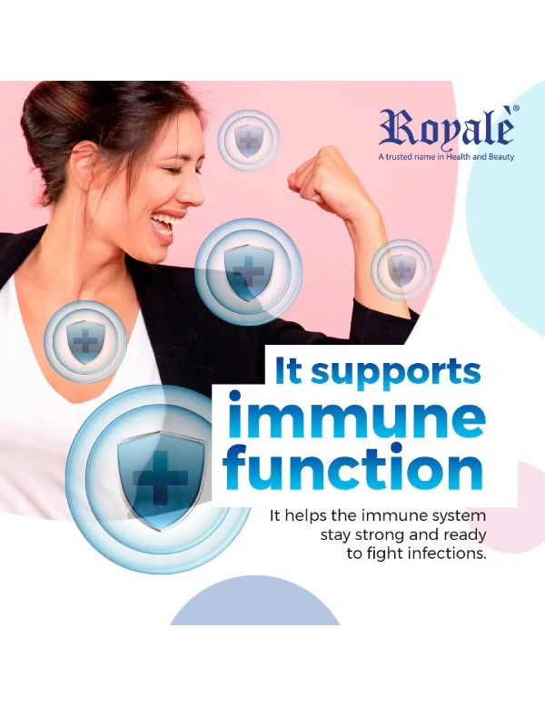 Royale L-Gluta Power Glutathione Capsule 462 mg