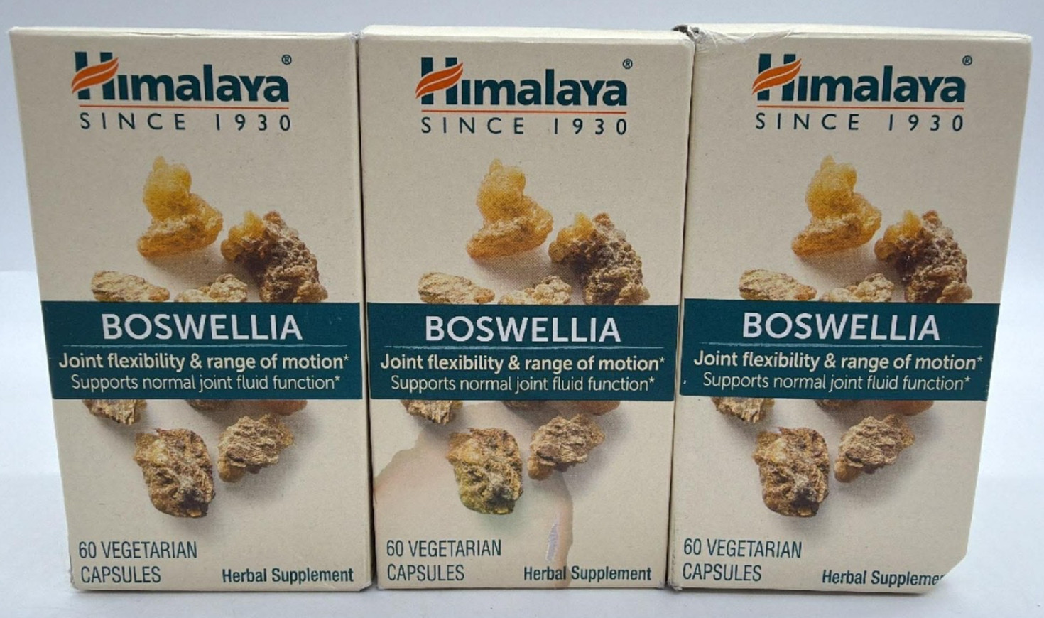 3PK Himalaya Boswellia ~ 60 Capsules EACH ~ EXP 1/27+ ~ SEALED ~ READ