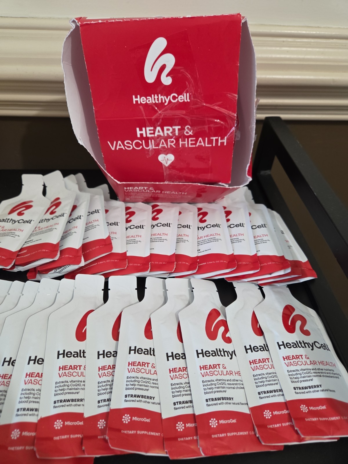 Healthy Cell Heart And Vascular Health Strawberry 25 Count Expires 11/27