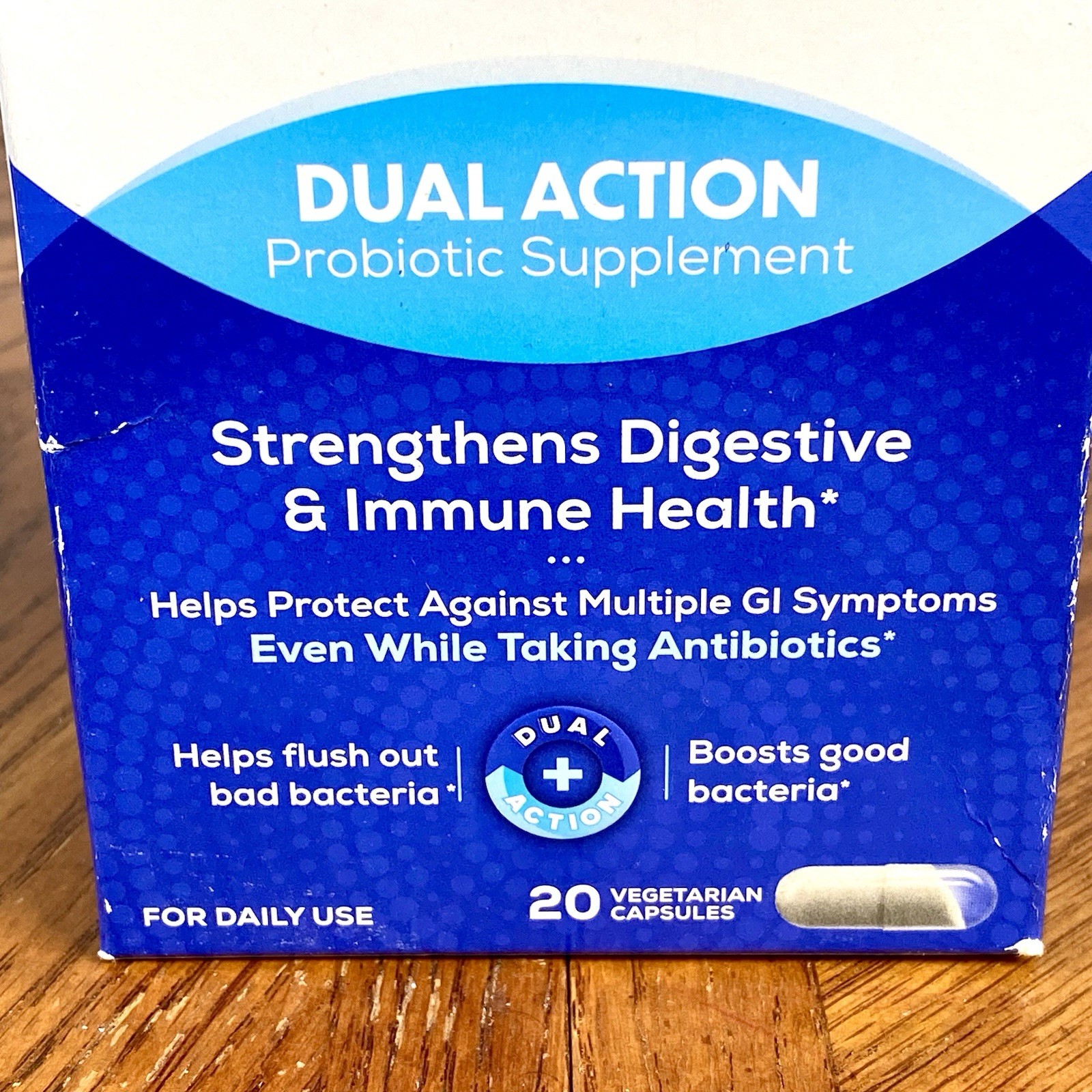 Lot of 2 ~ Florastor ~ Dual Action Probiotic Supplement ~ 20 Veggie Capsules