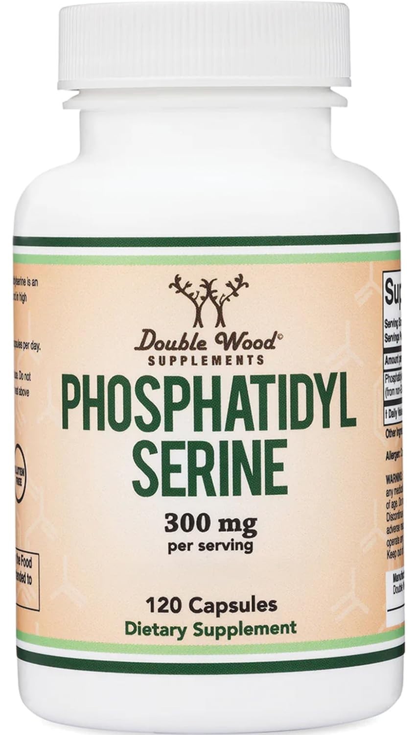 300mg Phosphatidylserine – Memory Support, Calm Sleep, Stress Relief, 120 Capsul