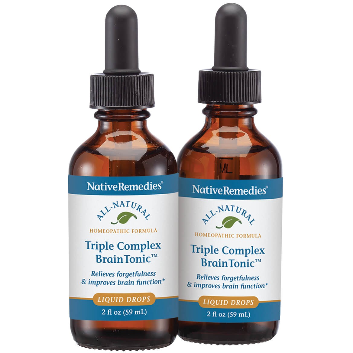 Native Remedies® Triple Complex Brain Tonic 2 Pack