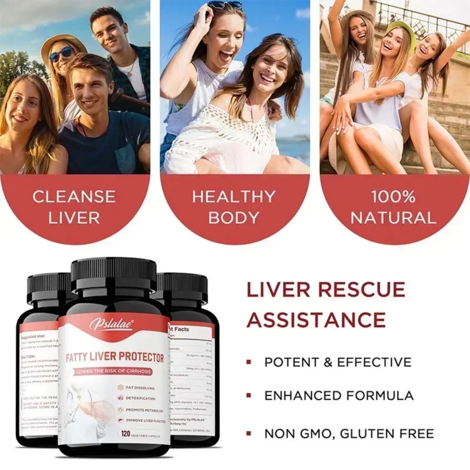 Fatty Liver Protector 120pcs – Liver Cleansing, Supports Skin and Liver Health