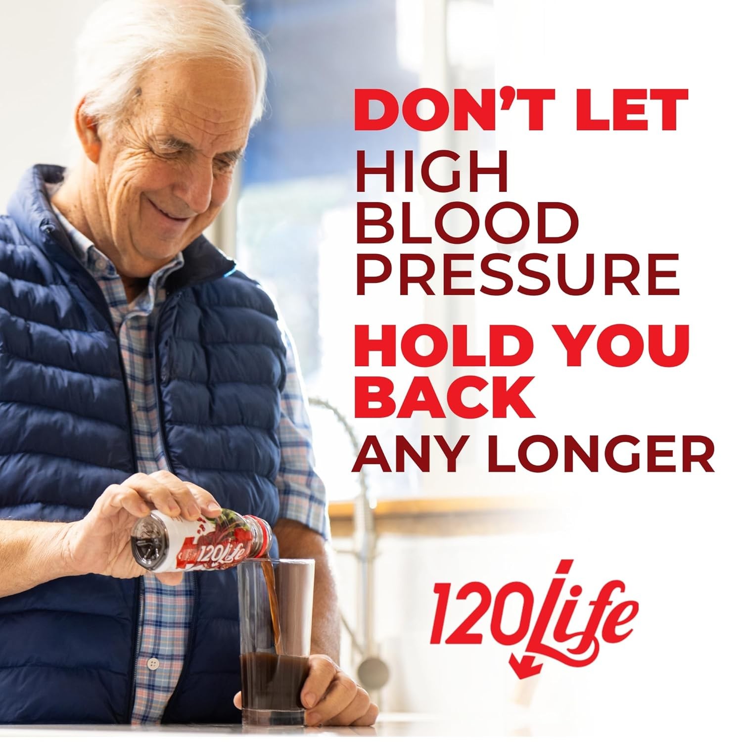 120/Life Blood Pressure Support, Beet Root Juice, 8 Fl Oz (Pack of 14)