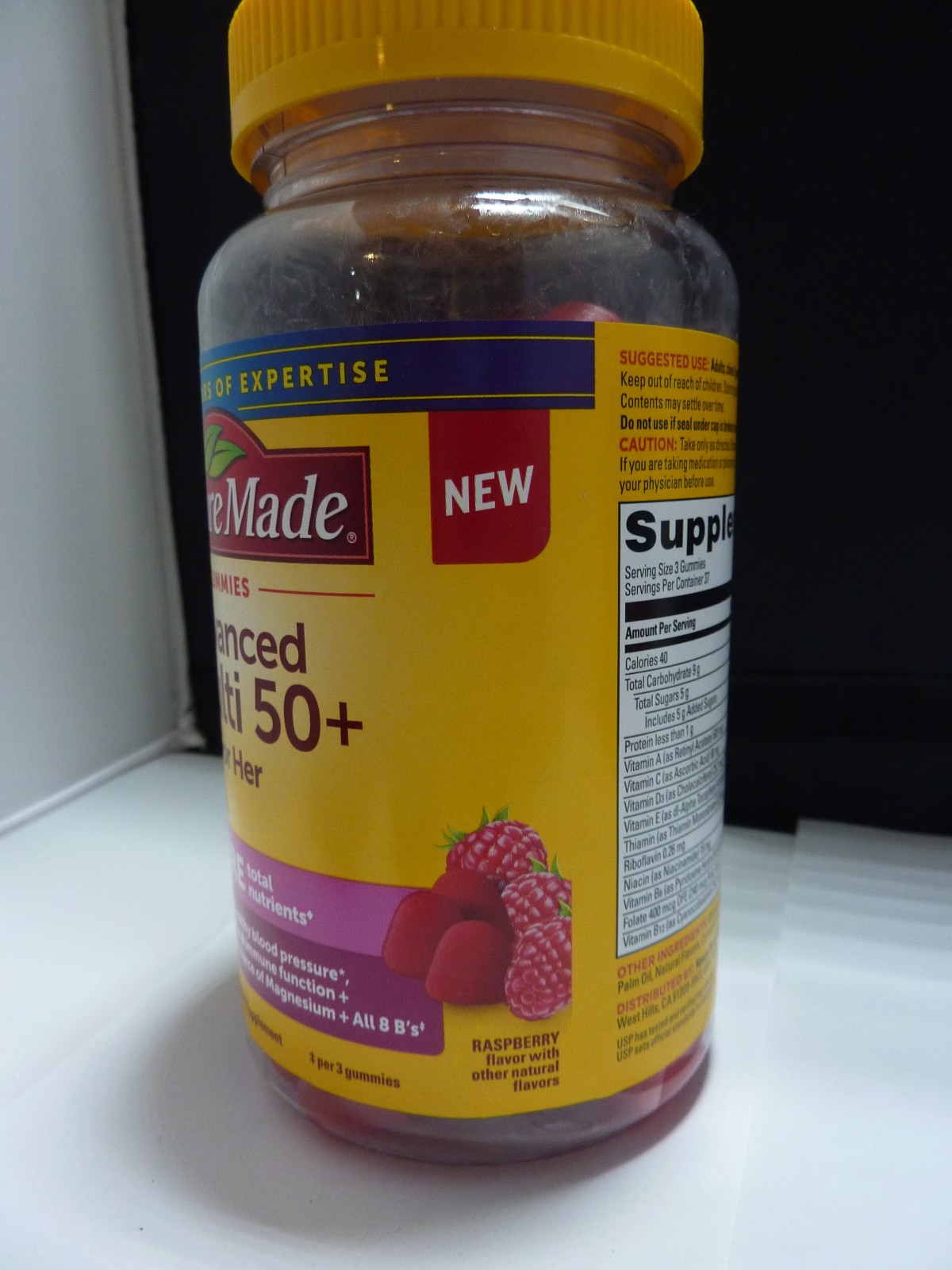 Nature Made ADVANCED Multi 50+ For HER 111 Gummies Exp JAN/2028