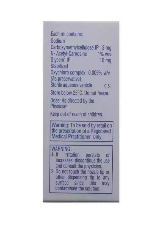 C-NAC Eye Drops (10ml) Best for Eye Care (BUY 3 QUANTITY & GET 5 OF CNAC)