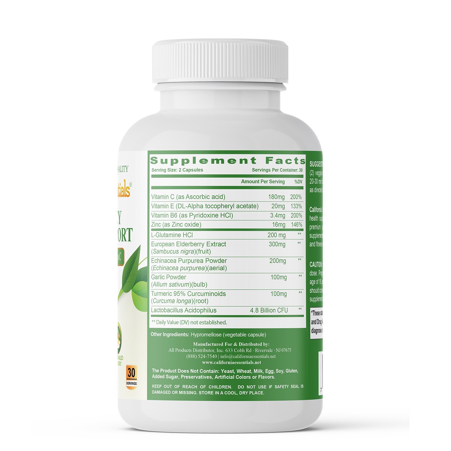 Digestive Enzyme Enhance Bodies Nutrition & Breakdown of Protein & Sugar, 60 Cap