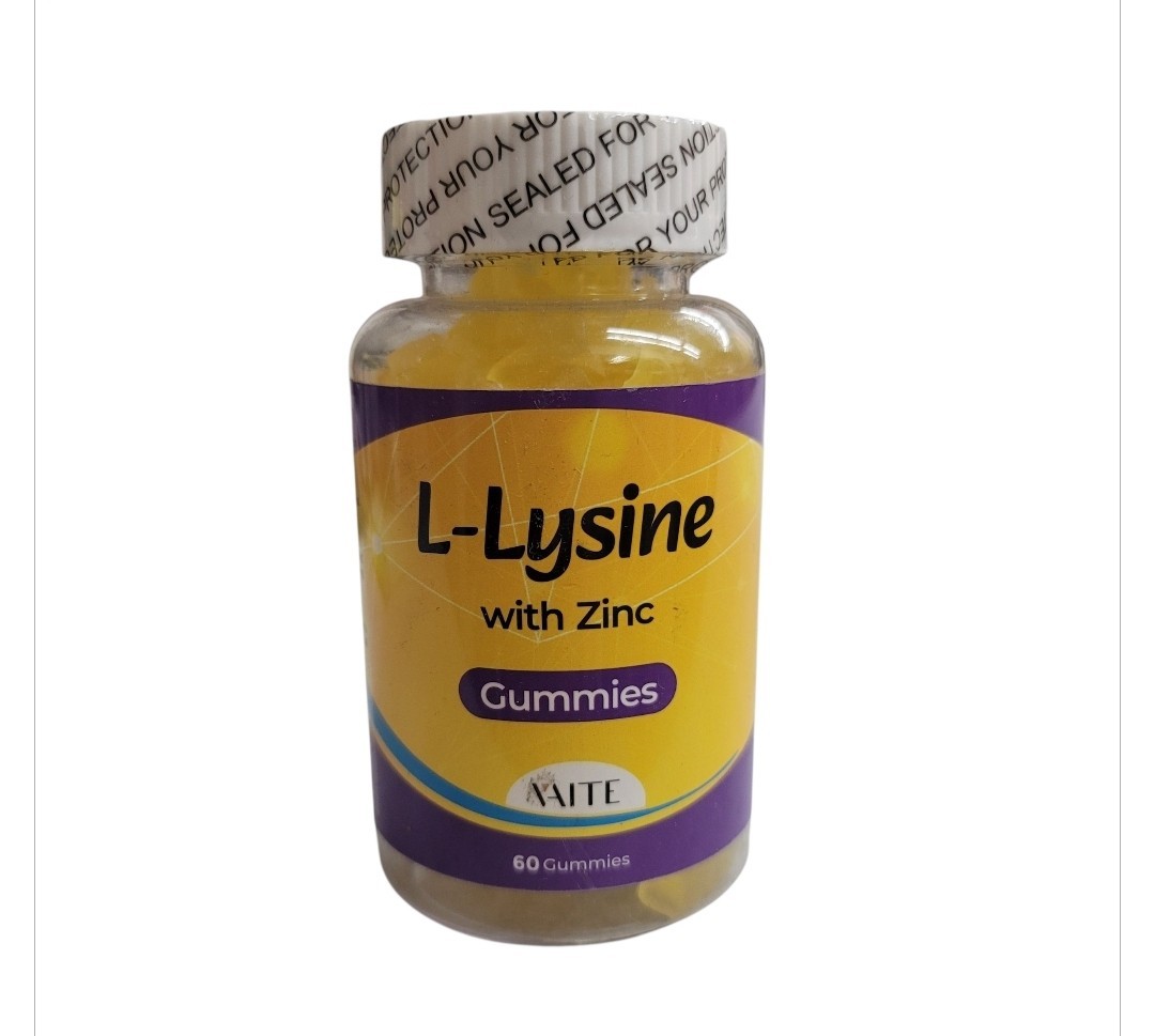 Vaite Health L-lysine Gummies With Zinc, 60 Gummies