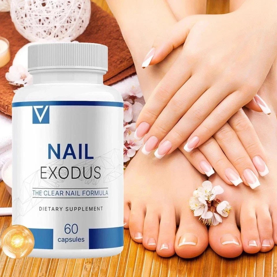 1Pack Nail Exodus Capsules for Healthier Feet – Vitality Clear Nail Formula