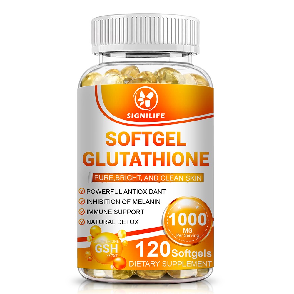 120 Pills Whitening Capsules 1000MG Natural Anti-Aging Skin Whitening Caps
