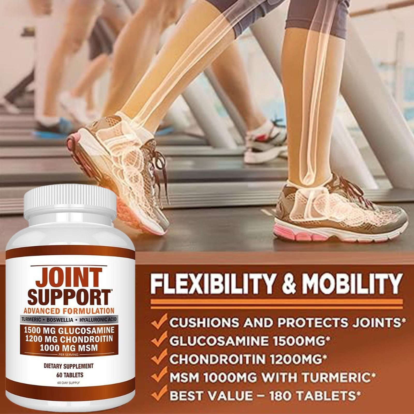 Joint Support Capsules. Advanced Formula, Joint Care Supplement