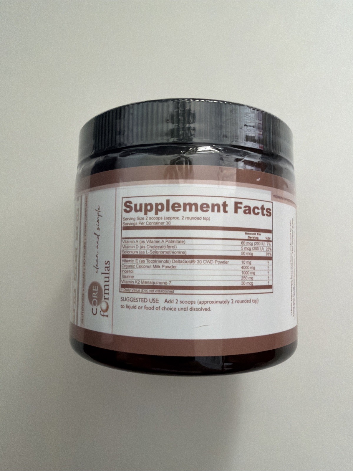 Core Formulas Daily Basics Our Signature Foundations Dietary Supplement 159Grams