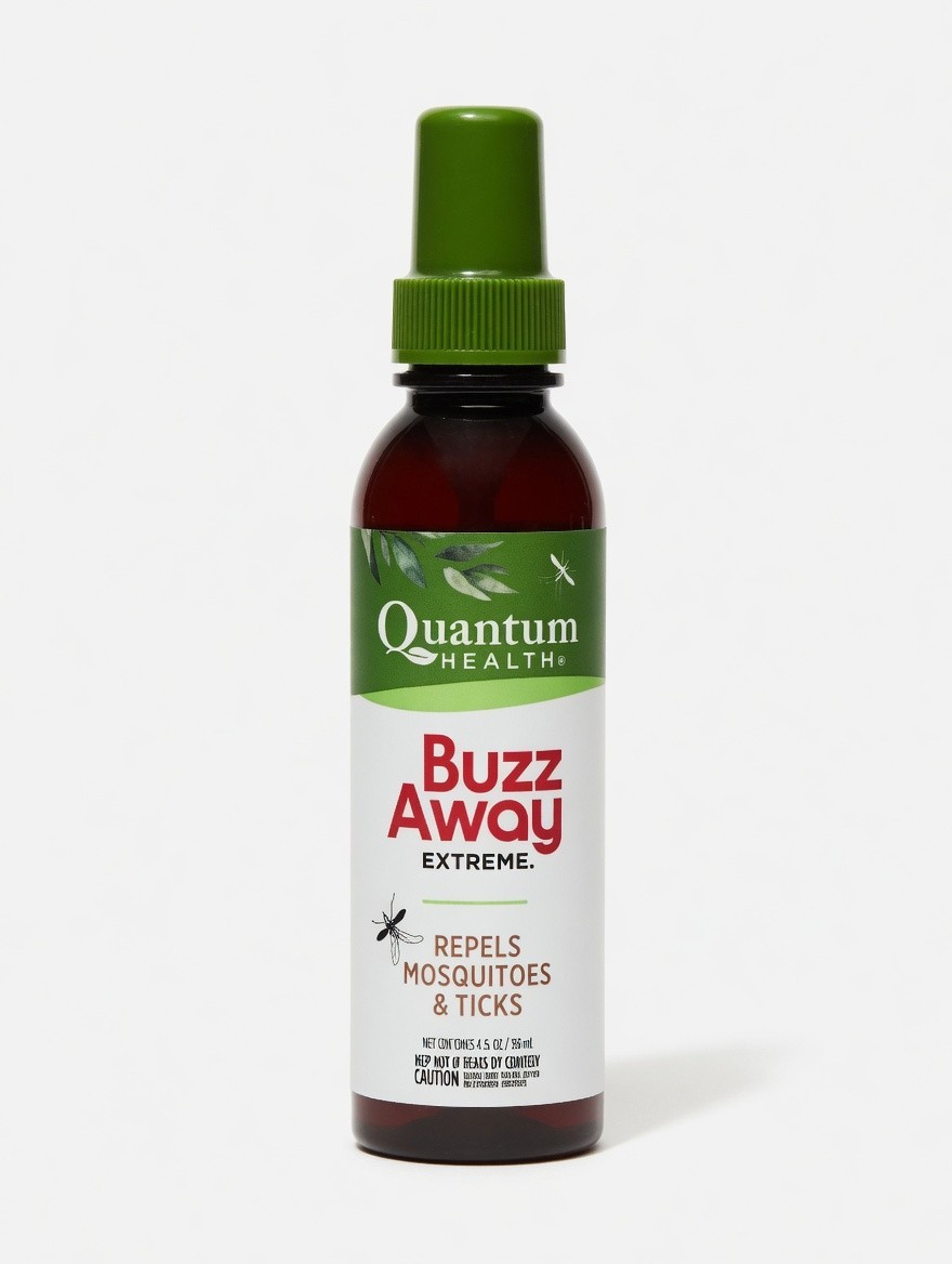 Buzz Away Extreme Insect Repellent Spray Quantum Health DEET-Free Mosquito Tick