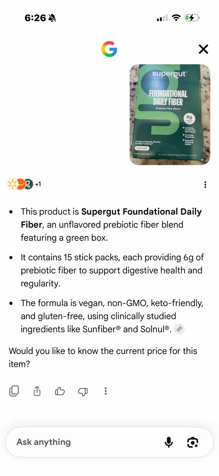 Nbpure & Supergut Daily Prebiotic Fiber Powder Digestion And Appetite Support
