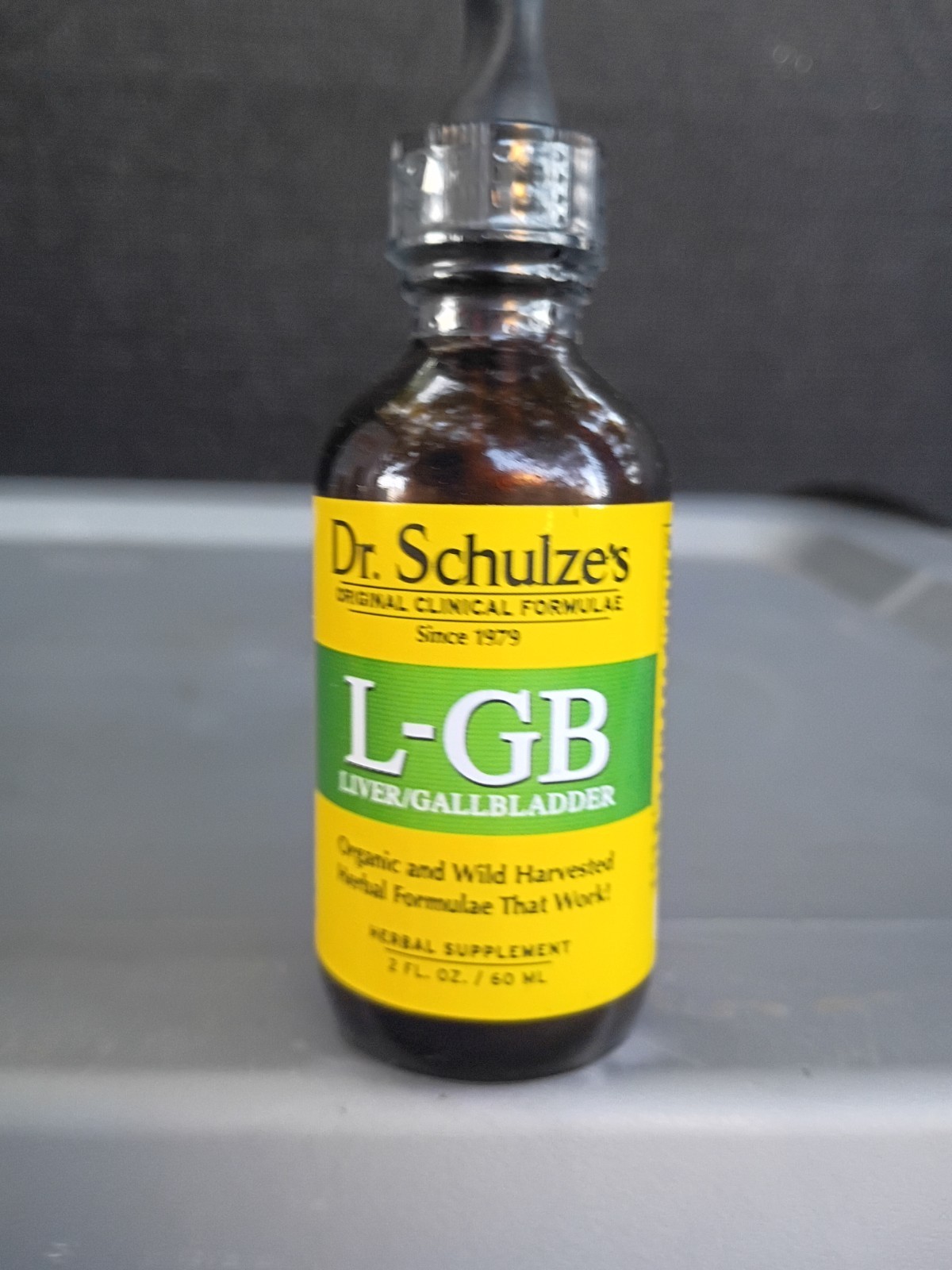 Dr. Schulze’s L-GB Liver/Gallbladder Herbal Supplement-2 FL/60 mL