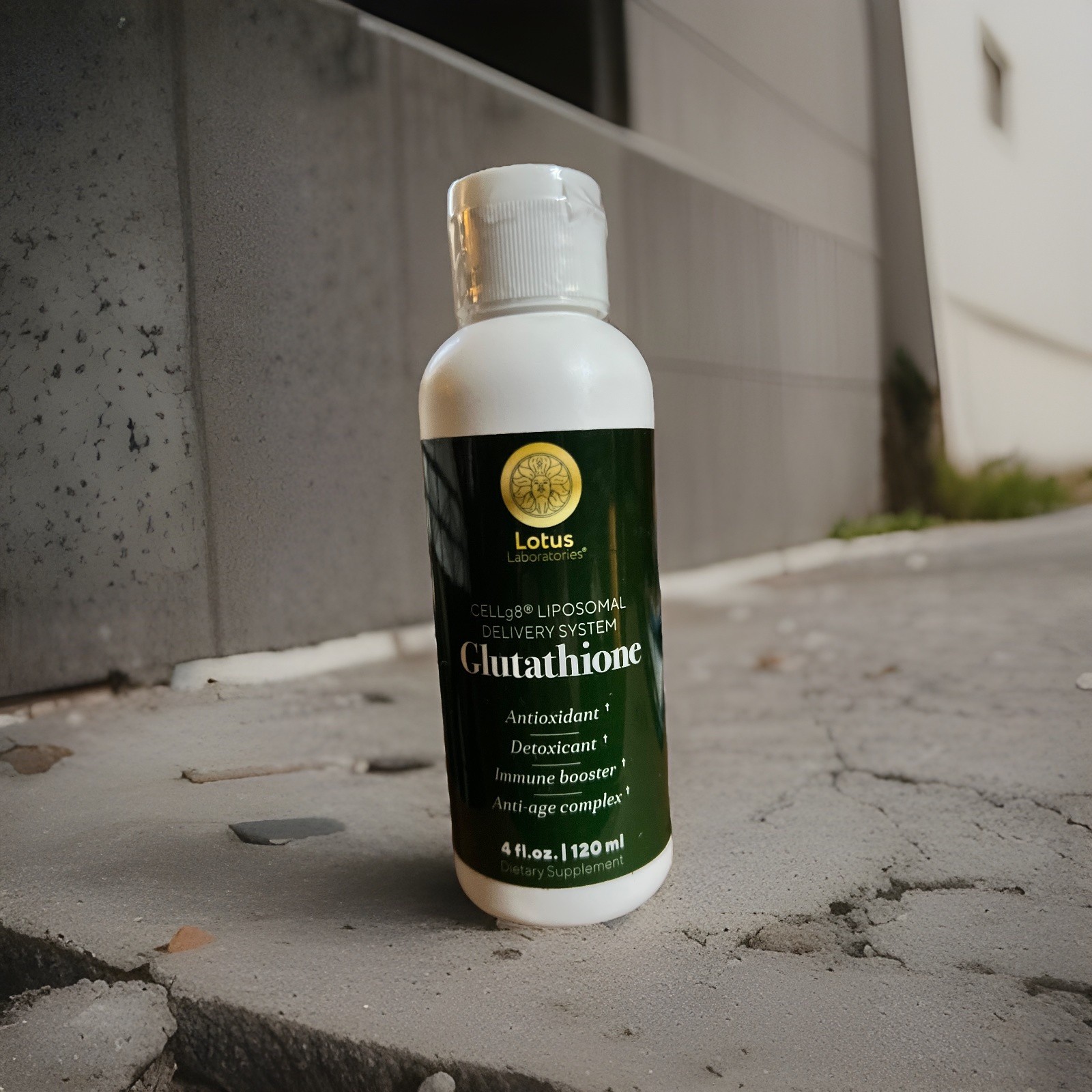 Liposomal Glutathione Liquid: High Absorption Antioxidant, Made in USA 4oz