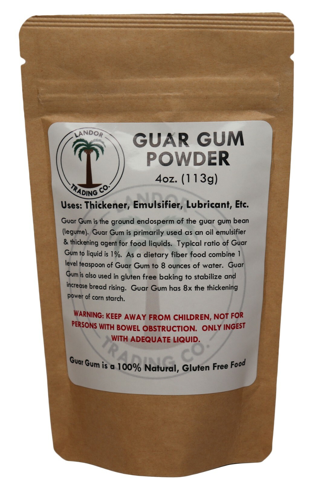 Guar Gum Powder – 4 oz