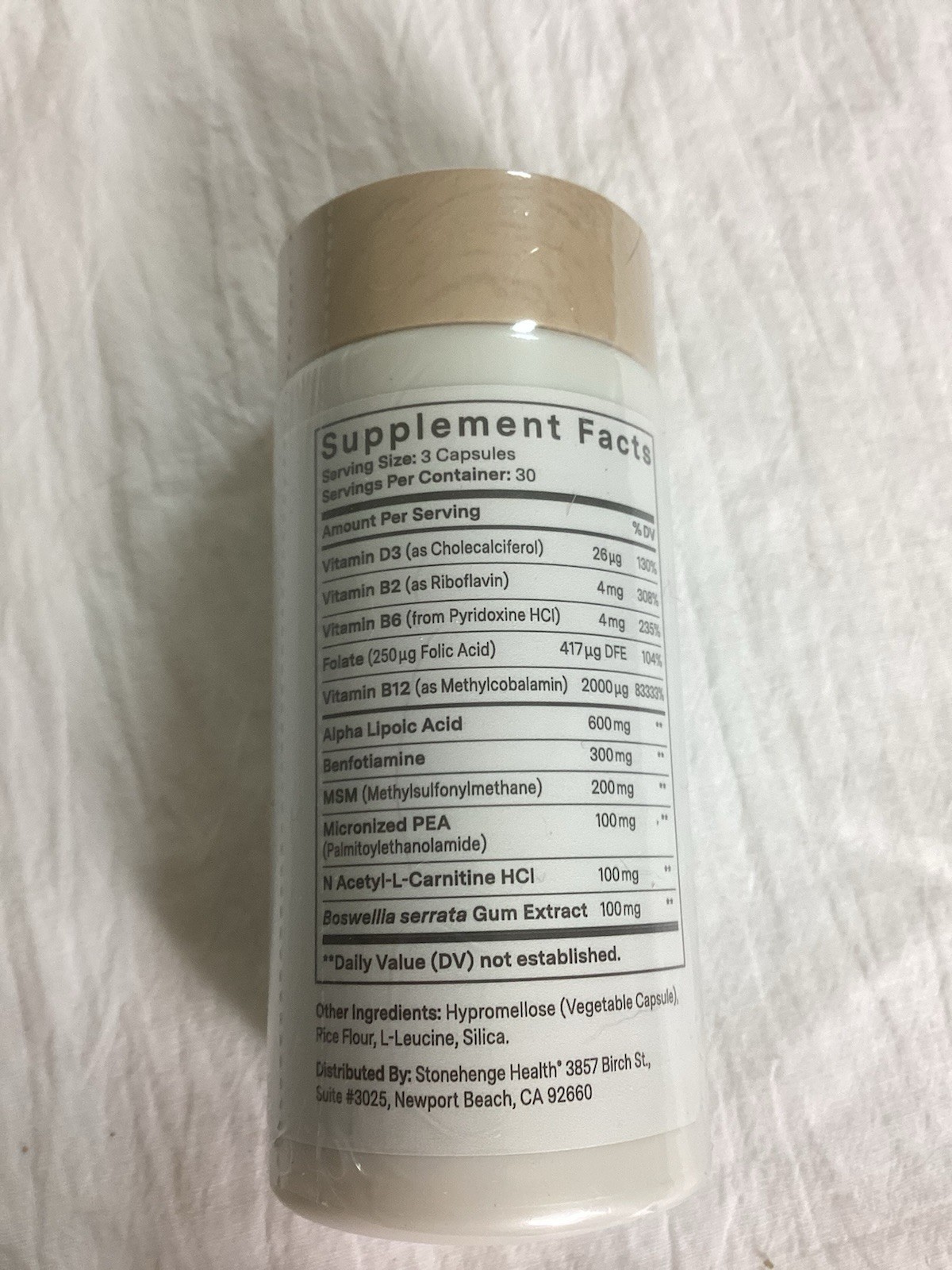 STONEHENGE HEALTH “Dynamic NERVE” 90 capsules