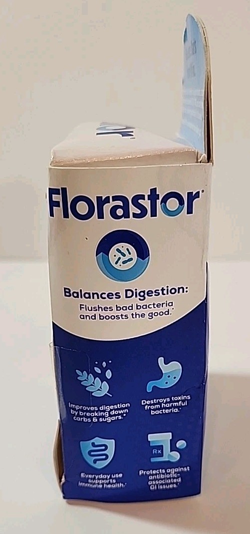 Florastor Dual Action Probiotic Suppements Veggie Caps 20 ct EXP 04/2027 SEALED