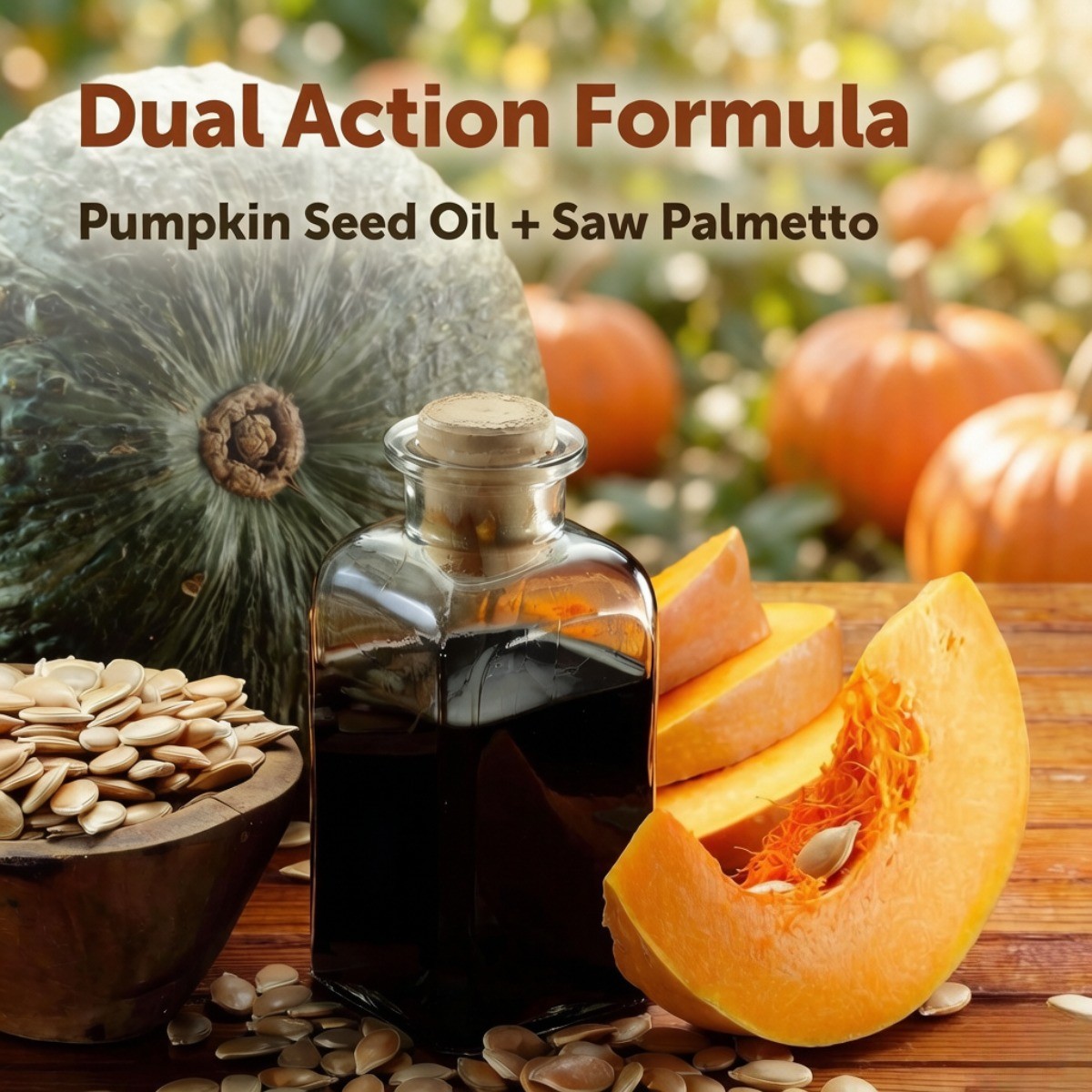 Micro Ingredients 300 Softgels Pumpkin Seed Oil with Saw Palmetto,Cold Pressed