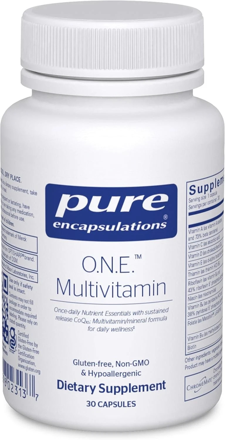 Pure Encapsulations O.N.E. Multivitamin – 30 Capsules New Sealed (Free Shipping)