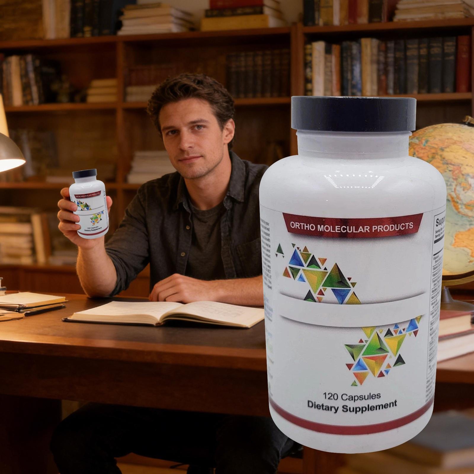 Ortho Molecular MITOCORE 120 Capsules 120 crystals Muscle Nutrient Daily Use
