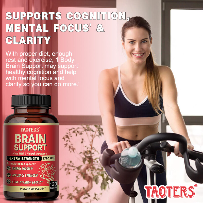 Brain Health Supplement Support – lmprove Memory,Focus,Alertness,Learnin&Mood