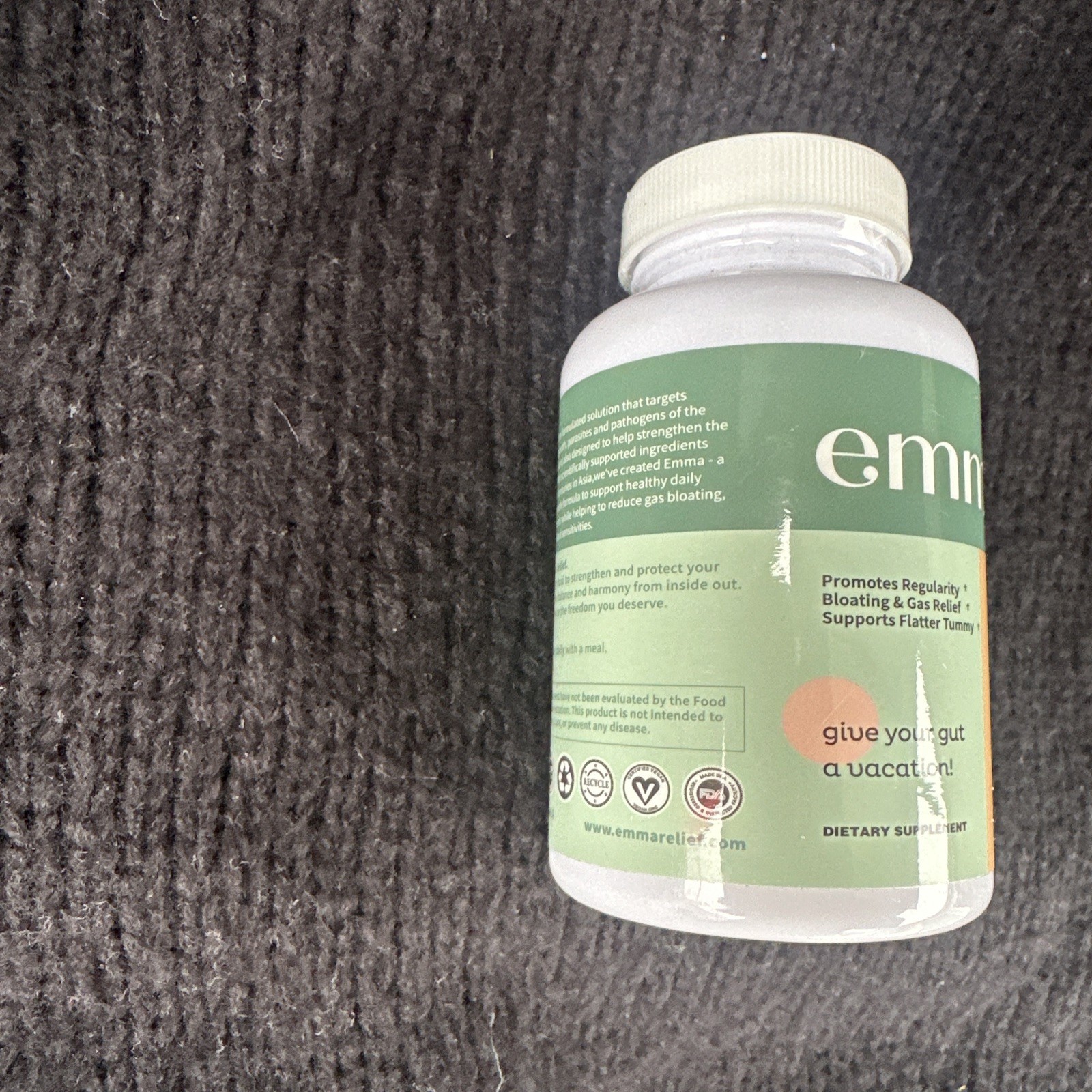 Emma Relief Supplement, Keto Gut, CONSTIPATION, Bloating 60