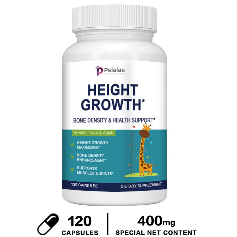 Height Growth – Calcium, Vitamin D, Increased Potent Bone Growth & Joint Health
