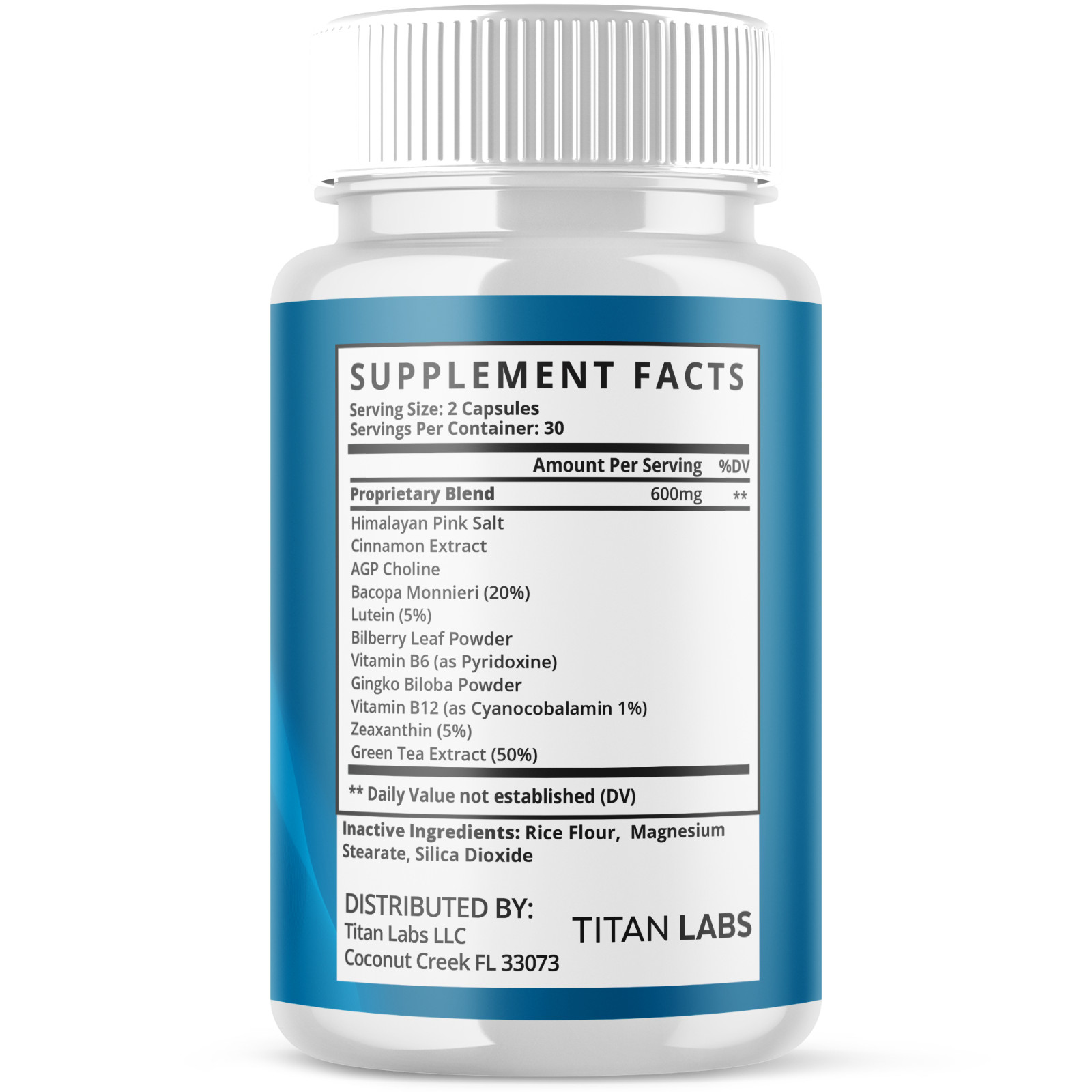 (5 Pack) Nerve Ease Nootropic Nerve Support Max Supplement NerveEase 300 Capsule