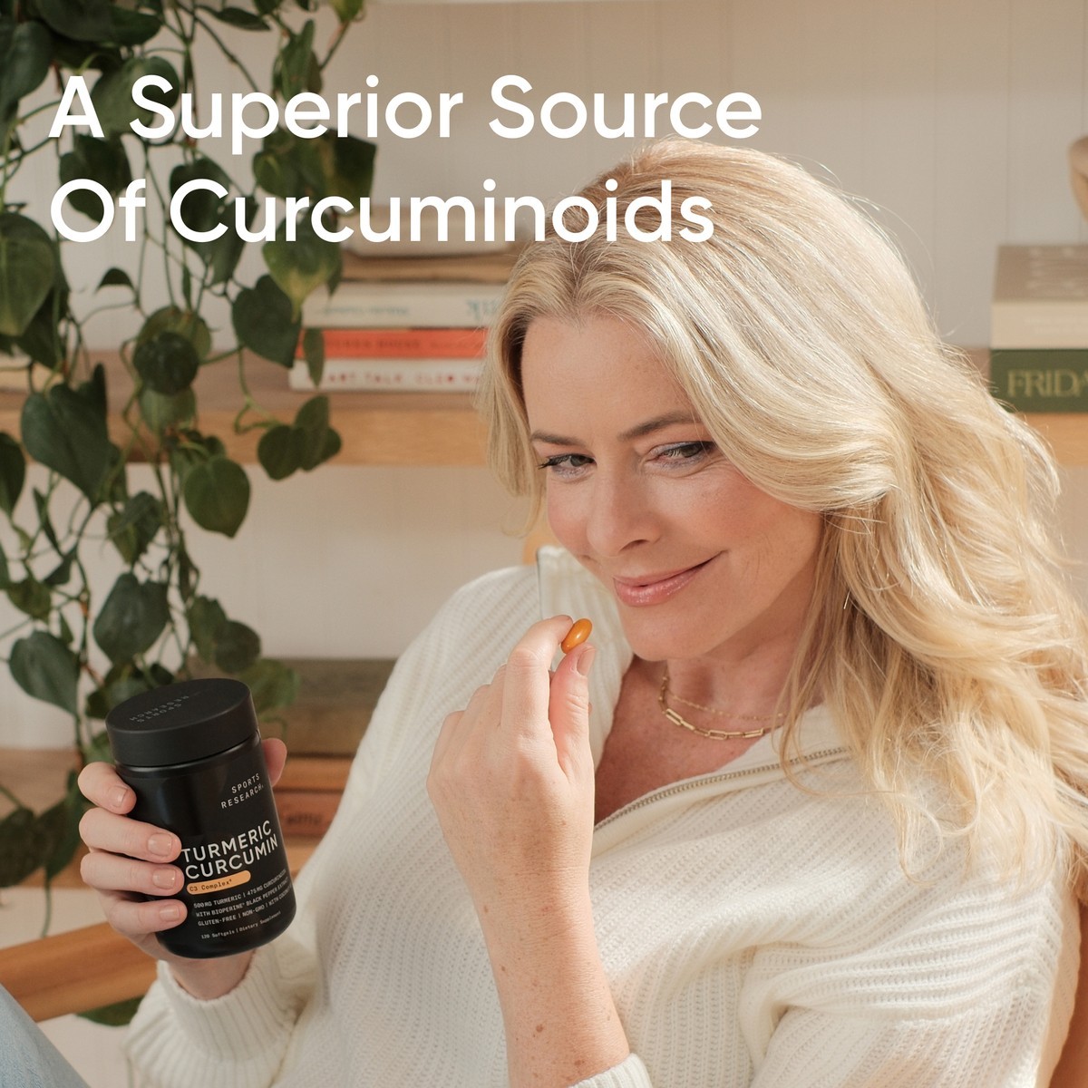 Turmeric Curcumin C3 Complex 500mg + Black Pepper + Coconut Oil (120 softgels)