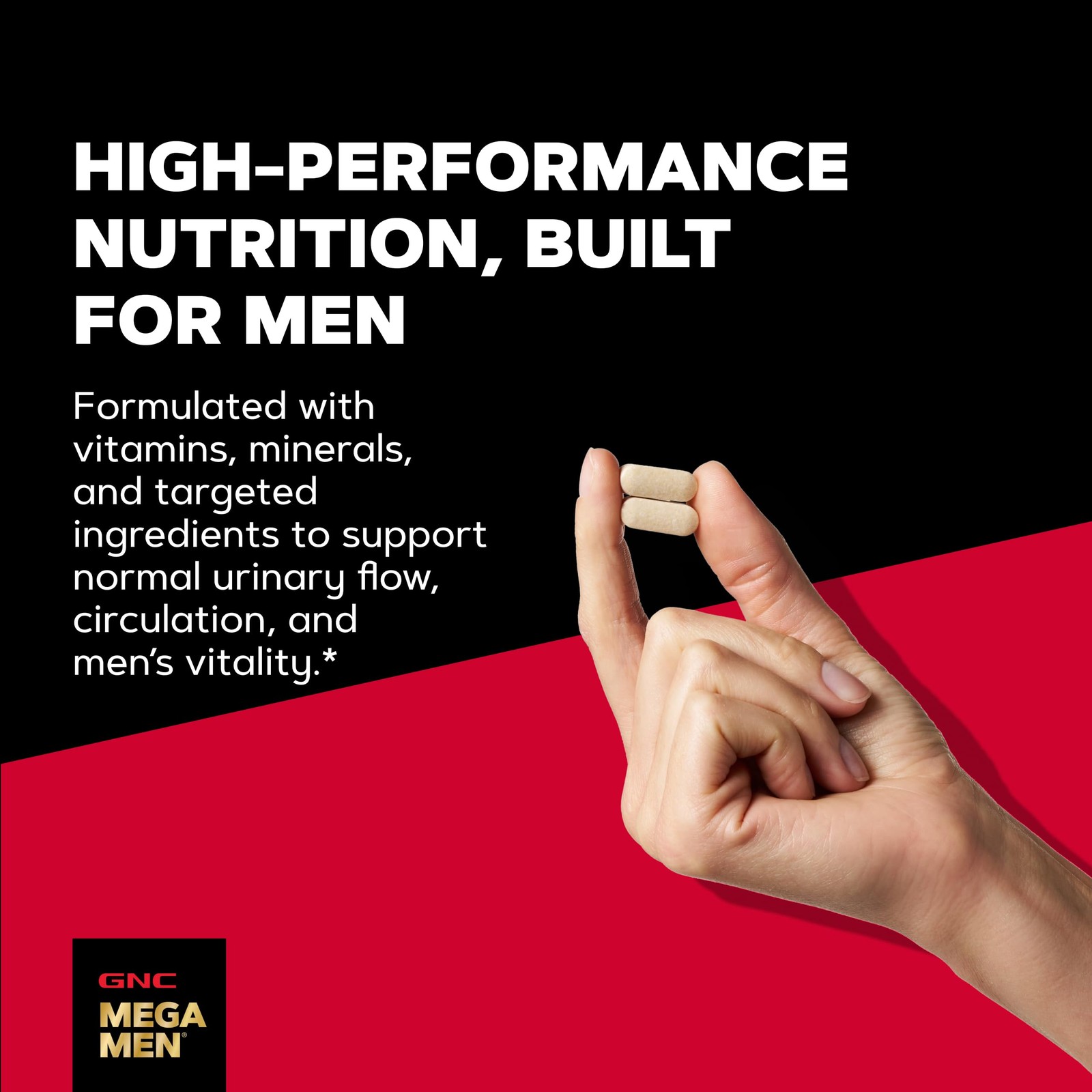 GNC Mega Men Prostate & Virility Multivitamin for Men, 90 Count