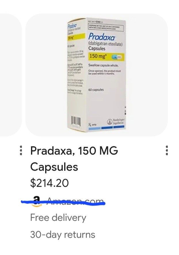 150mg PRADAXA