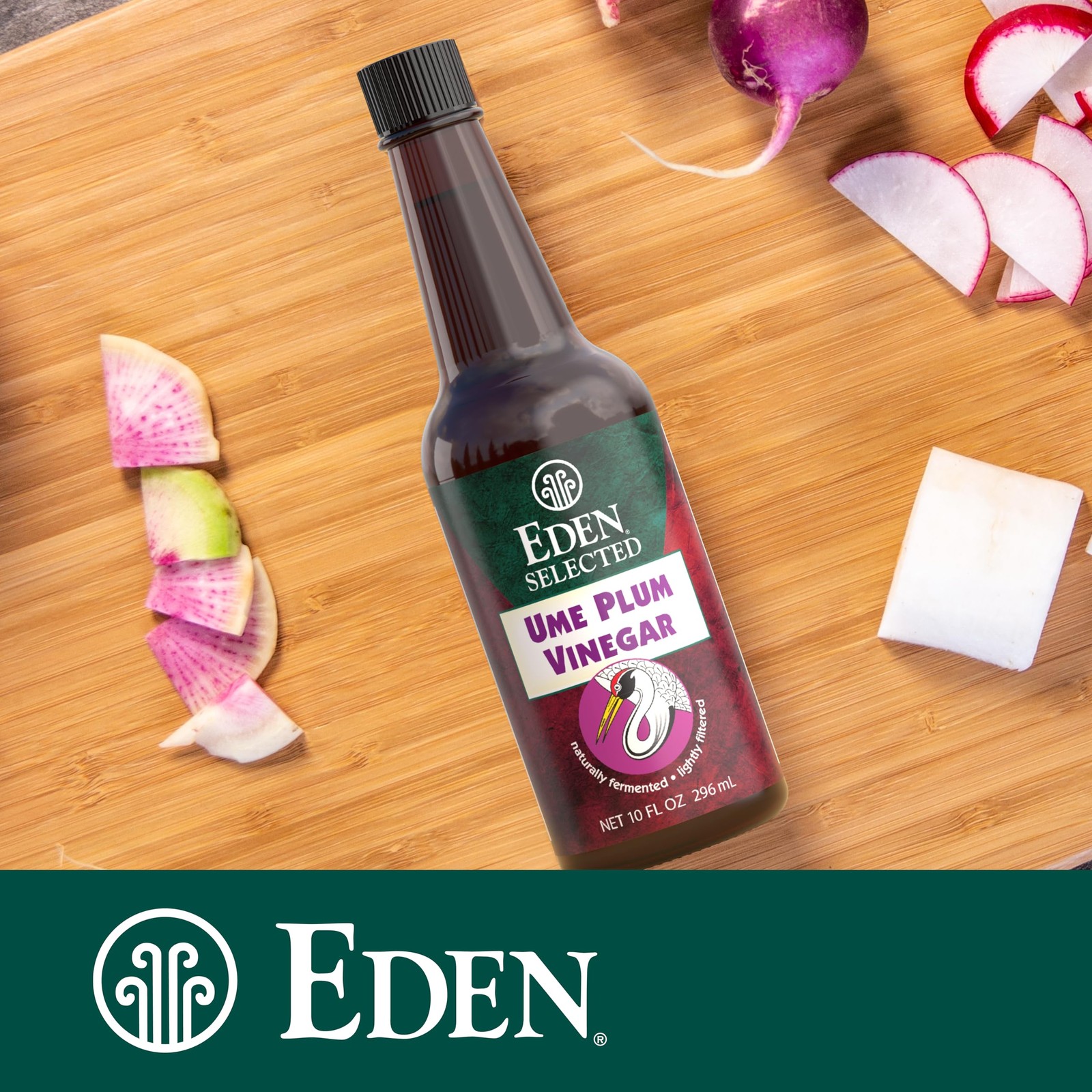Eden Foods Ume Plum Vinegar – 10 fl oz 10 Fl Oz (Pack of 1)