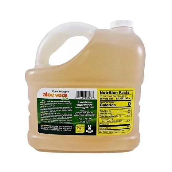 Fruit of the Earth Aloe Vera Wellness Beverage, 128 fl oz