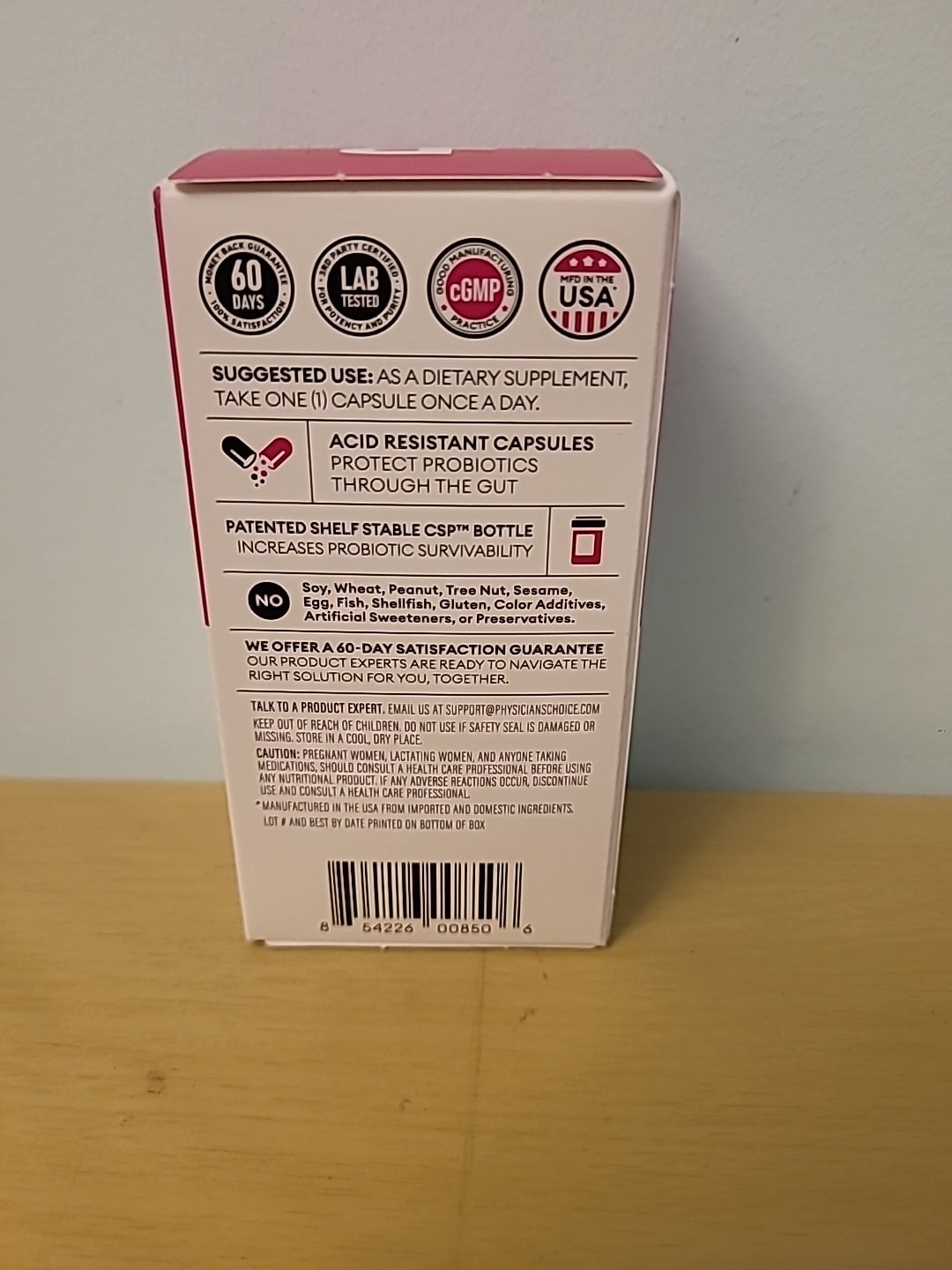 Physicians Choice Women’s & Regular, & TruBiotics Exp 2026