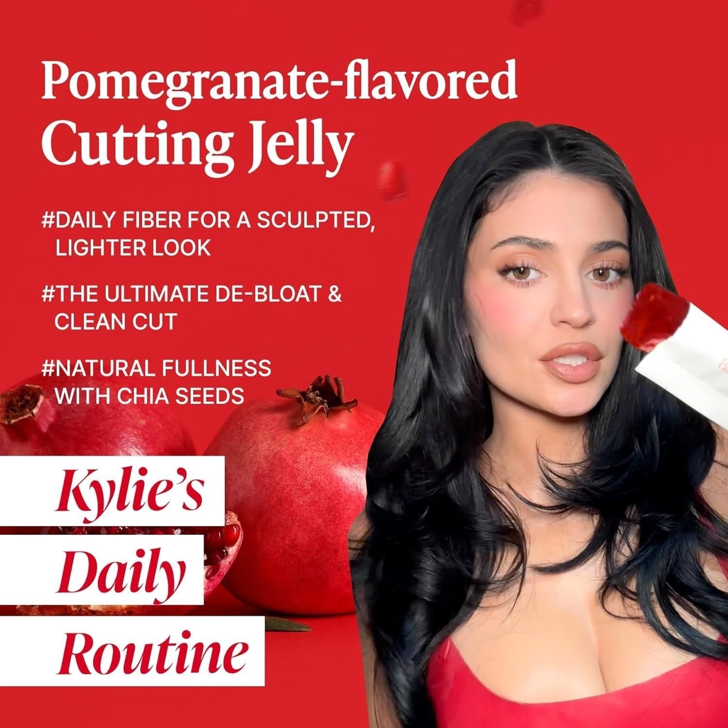 FOODOLOGY Coleology Cutting Stick Jelly (Pomegranate) – Dietary Fiber Supplement